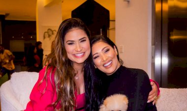 Após fim da dupla, Simone Mendes marca presença em aniversário do sobrinho na mansão de Simaria